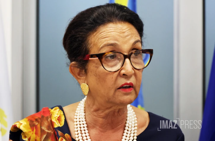 Huguette Bello, présidente du conseil régional