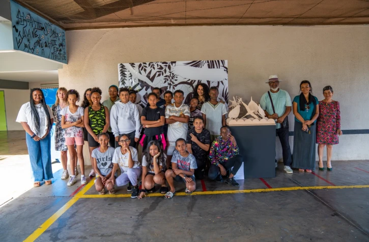 Plateau du ciel vu part des élèves du Port 