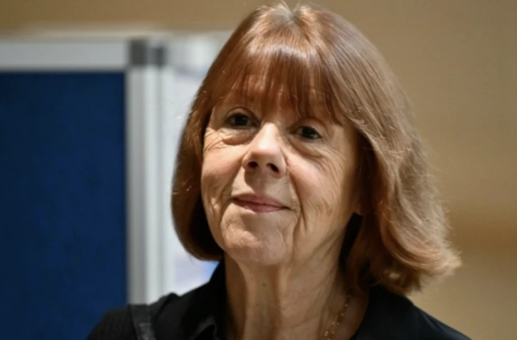 Gisele Pelicot à Avignon, le 13 décembre 2024 ( AFP / Christophe SIMON )