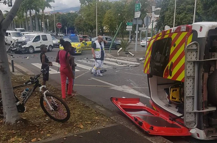 Accident boulevard sud 