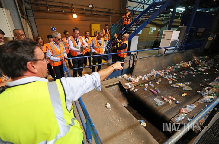 visite de umih au centre de tri TCO 