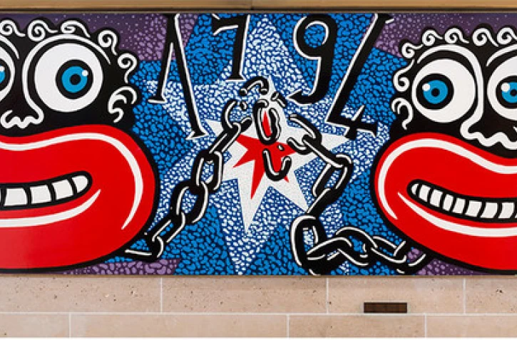 Fresque assemblée nationale