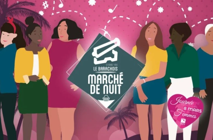 Marché de nuit - journée de la femme