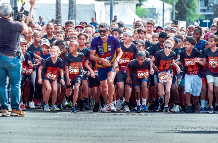Saint-Denis : le Trail Urbain de Sainte-Clotilde réunit petits et grands