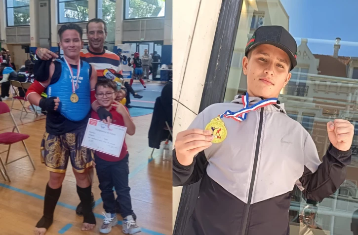 Sports de combat : Kenjy Julienne Lamy décroche le titre de Champuin de France de muay thaï - FFKMDA