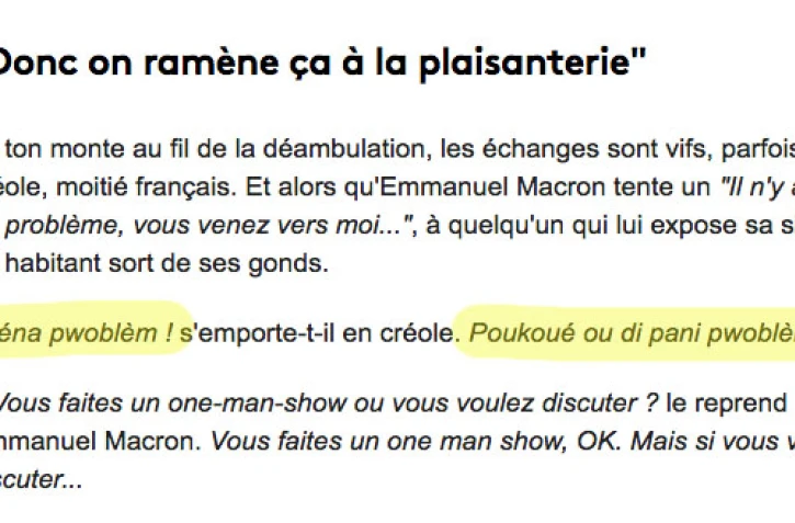 Capture d'écran France Info