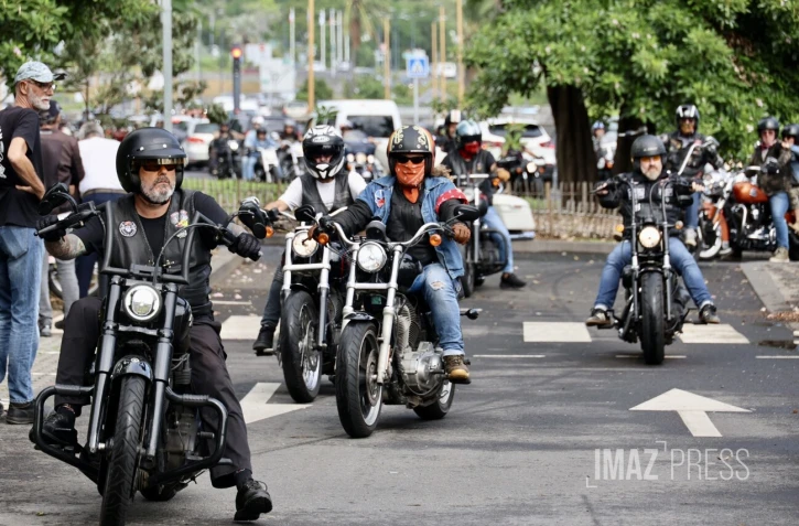 Manifestation motards