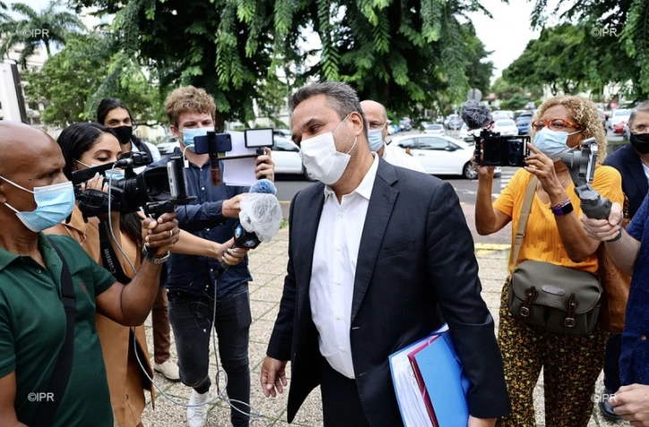 didier robert arrivée tribunal champ fleuri procès musées régionaux 22 avril 2021