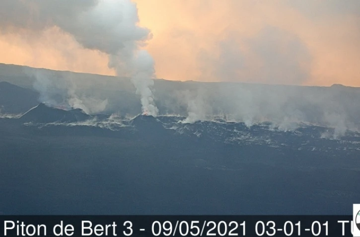 Saint-Joseph : pic de pollution lié à l'éruption du Piton de la Fournaise
