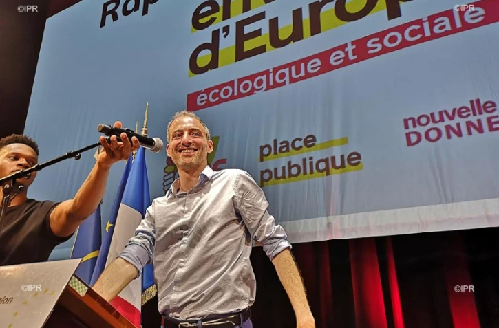 Meeting de Raphaël Glucksmann