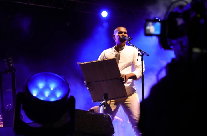 sakifo 2022 Davy sicard sur scène