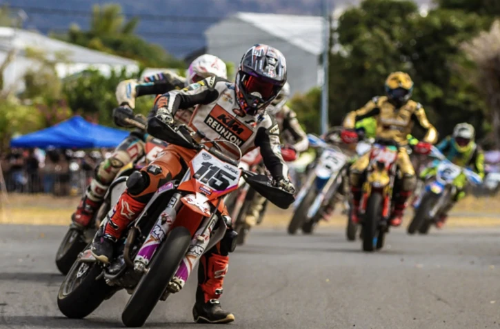 Saint-Paul : finale du championnat de supermotard 2025 de la réunion 