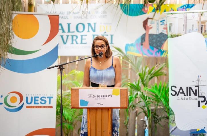 La Région à l'ouverture de la 4e édition du Salon livre péi