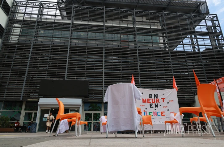 Mouvement de protestation au CHU