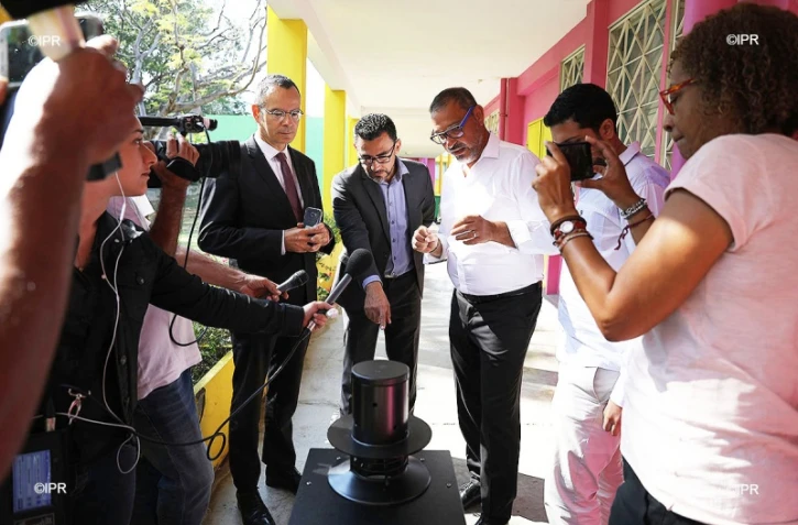 visite du sous préfet de saint-paul au Port 