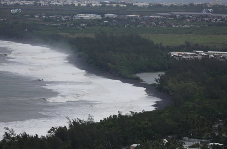 Houle sur le littoral ouest