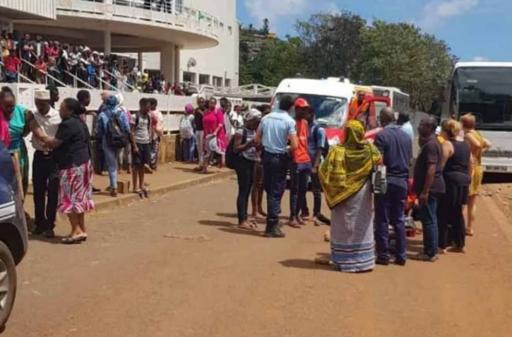 Jeune tué devant lycée Sada à Mayotte