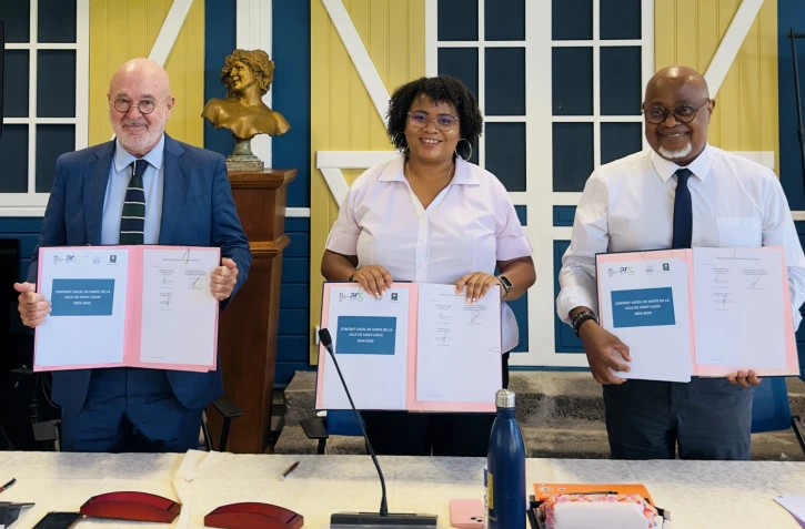 Saint-Louis: la commune signe son Contrat local de santé