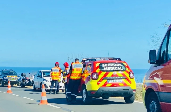Accident voie cannière