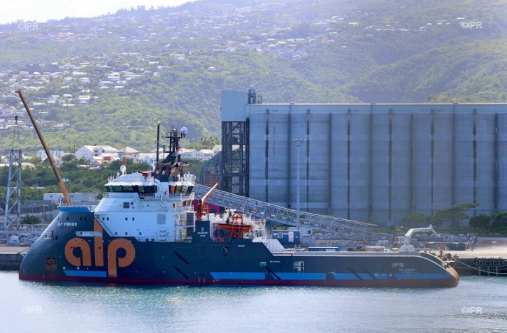 Le remorqueur Alp Striker arrivé au port-est 