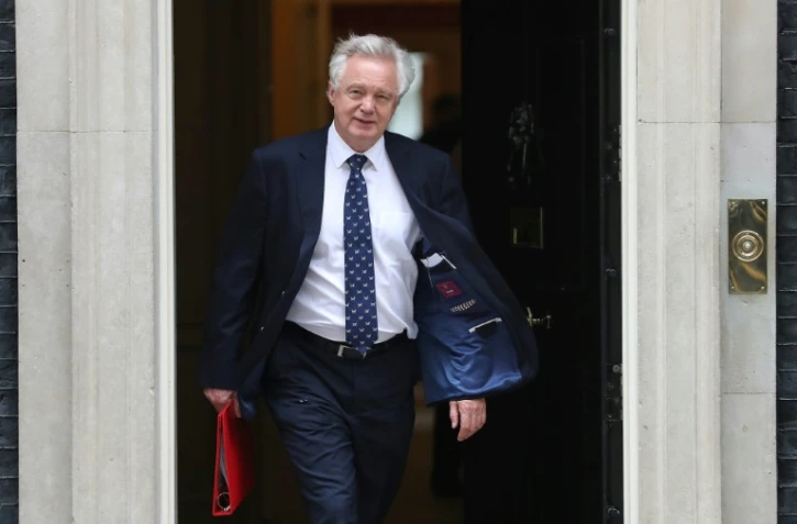 Le ministre démissionnaire britannique en charge du Brexit, David Davis, le 5 juin 2018 à Londres