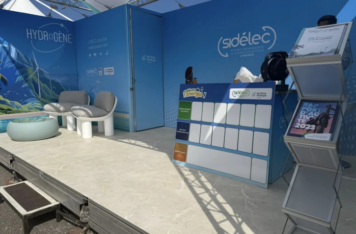 Le Sidelec Réunion présent au Salon Nou Lé Lokal 