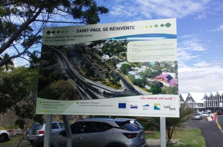 PRU de Saint-Gilles-les-Bains : les travaux se poursuivent