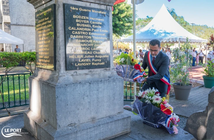 Le Port : une commémoration pour honorer la mémoire et cultiver la Paix