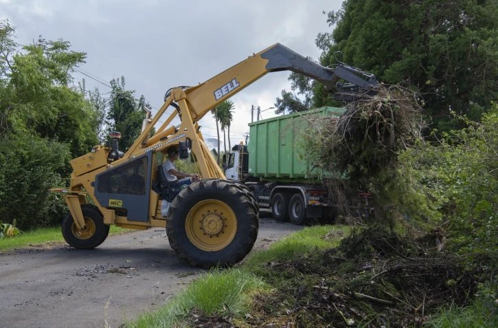 Opération Post Cyclone - Déchets Végétaux