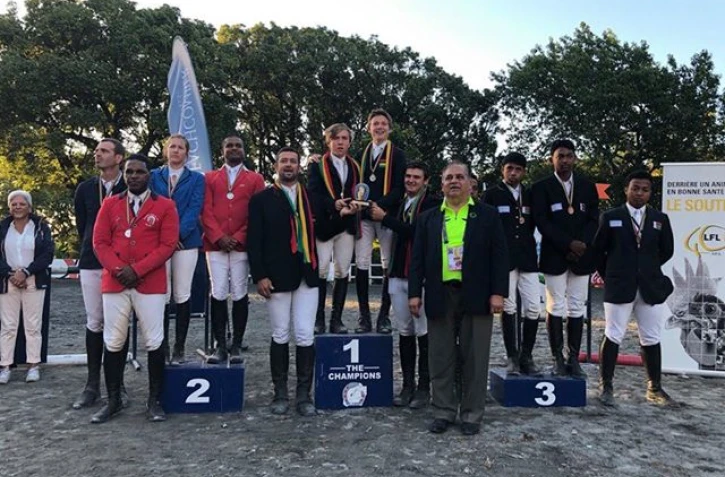 Démonstration d'équitation jioi 2019