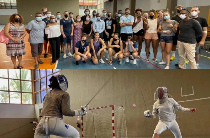 Saint-Leu accueille l'équipe de France de Sabre