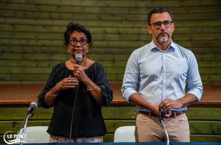 Le maire du port rencontre le personnels enseignants 