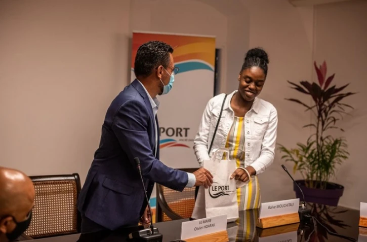 Raïve Mouchitali, admise à Sciences Po