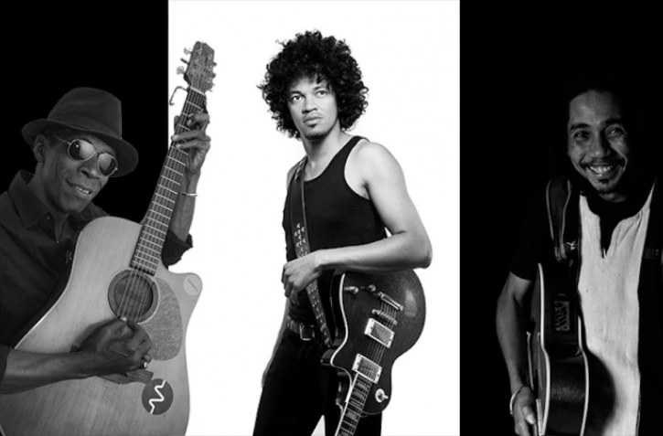 Les Malagasy Guitar Masters se produisent au premier Kwa La ! Festival.