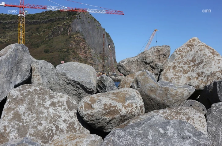 travaux route du littoral ,andains