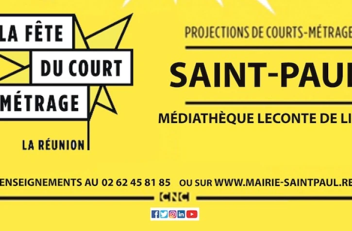 Profitez des vacances pour découvrir des courts-métrages à Saint-Paul