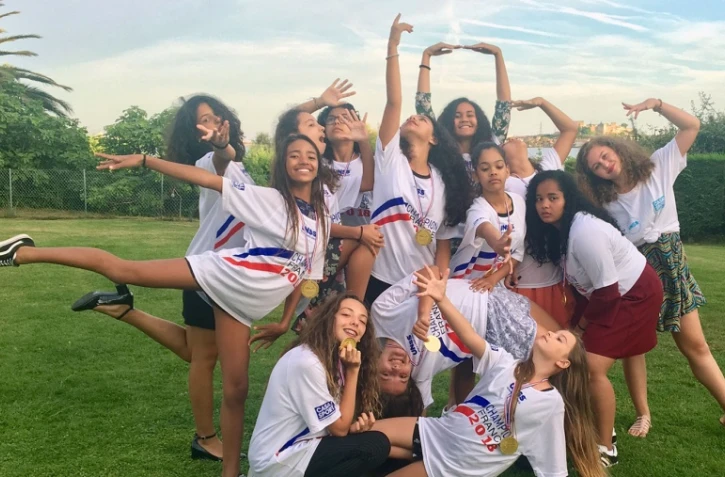 LE COLLEGE LES MASCAREIGNES CHAMPION DE France 2018 DE DANSE UNSS