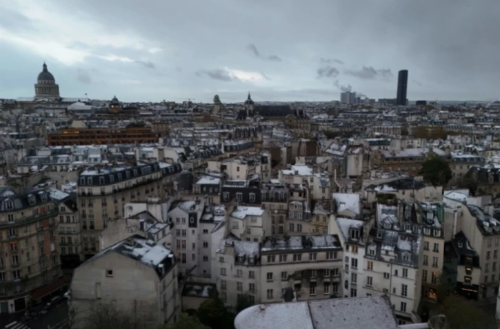 Les toits de Paris, le 22 novembre 2024 ( AFP / Damien MEYER )