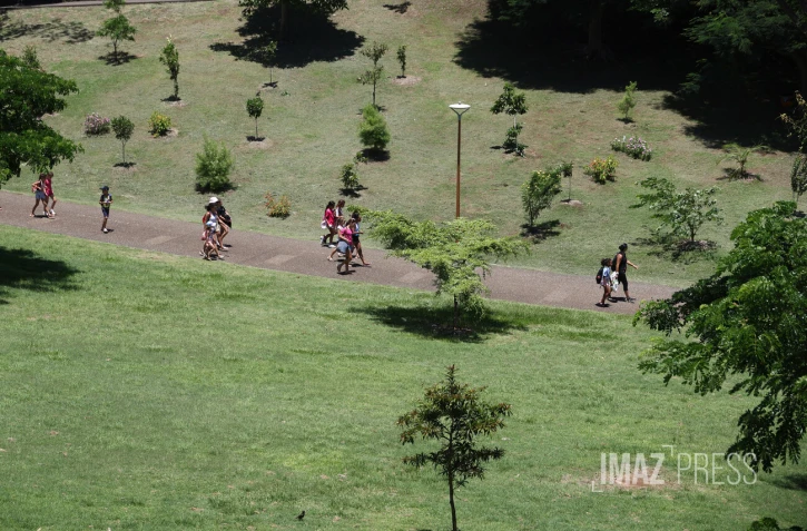 parc de la trinite , coeur vert familial