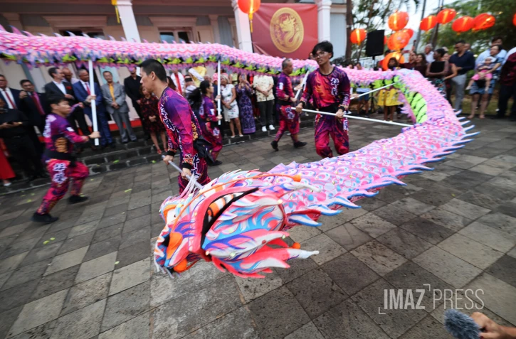 célébration du nouvel an chinois 2024 à la villa du département
