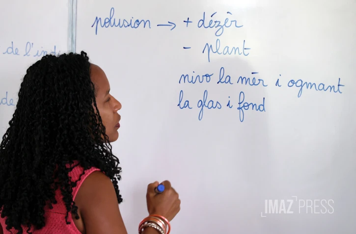 langue créole à l'école 