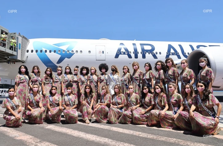 Miss France : les prétendantes au titre débarquent sur l'île