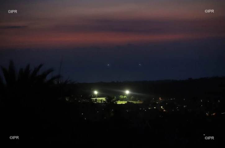 éclairage  stade de nuit 