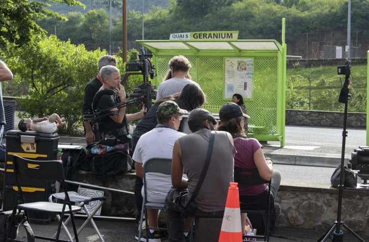 Tournage film « Maman veut pu » Entre Deux