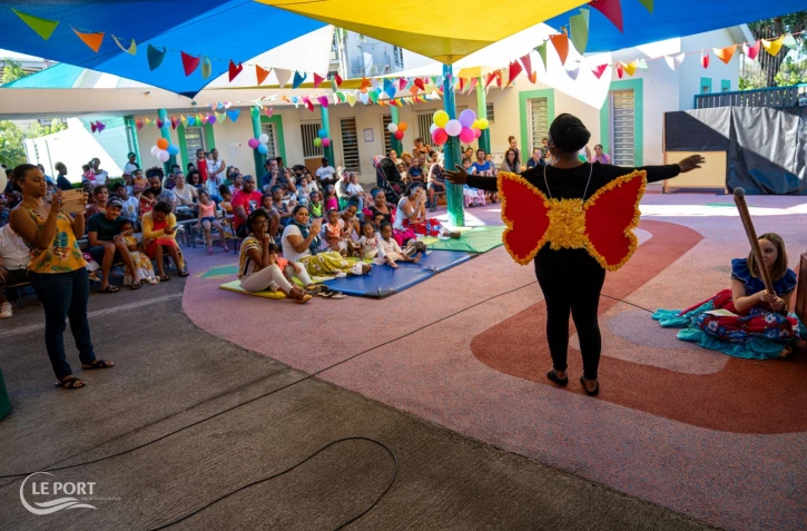 Le Port: fête de départ au Jardin d'enfants