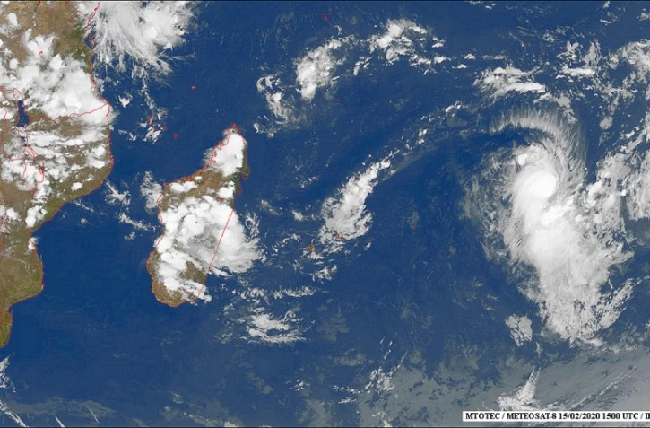 Gabekile devenu cyclone 16 février 2020