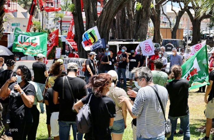 rassemblement précarité préfecture saint-denis intersyndicale