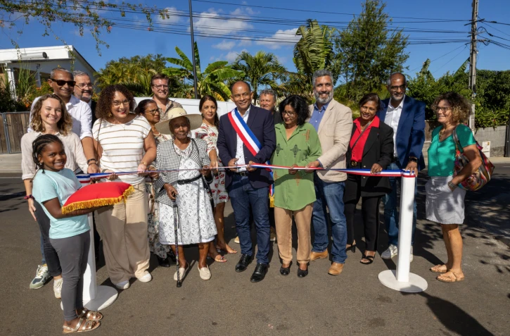  Saint-Paul :inauguration des chemins Balance et Chevalier 