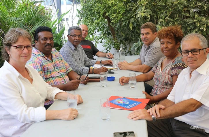 René Paul Victoria et ses colistiers