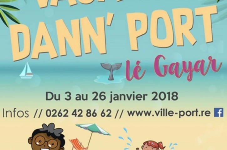 Le programme des activités de janvier 2018 au Port.